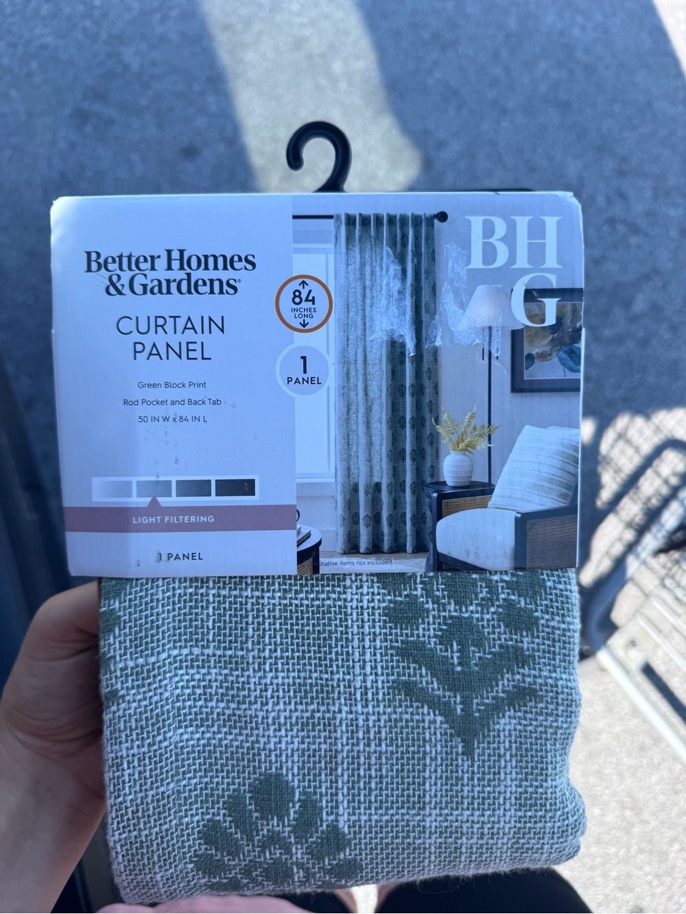 Better Homes and Gardens Curtain Panel